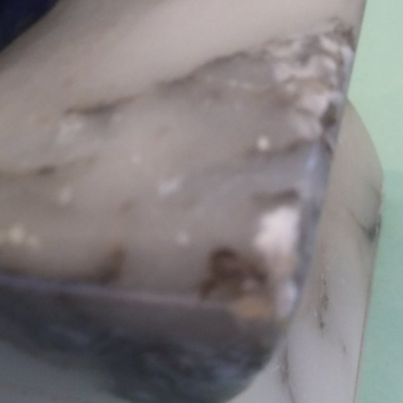 Heavy Bookends Pierrot Clown Mime Book Ends stone  Base Very old  Art Deco FLAWS - Picture 11 of 15